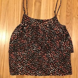 Woman’s Ruffle Tank Top (L)